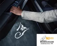 Michael Jackson Car Accessory : MJ Logo Car Door Lights