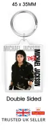 Michael Jackson Keyring : Bad Album Art Bad002