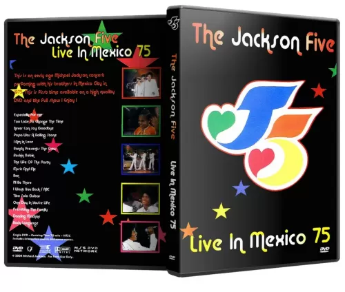 The Jacksons DVD Live In Mexico DVD
