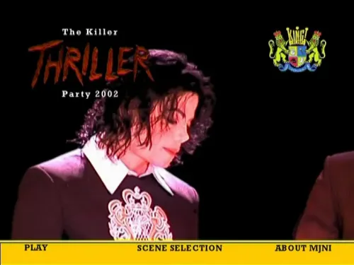 Michael Jackson DVD : MJNI Killer Thriller Party 2002 Digital Download